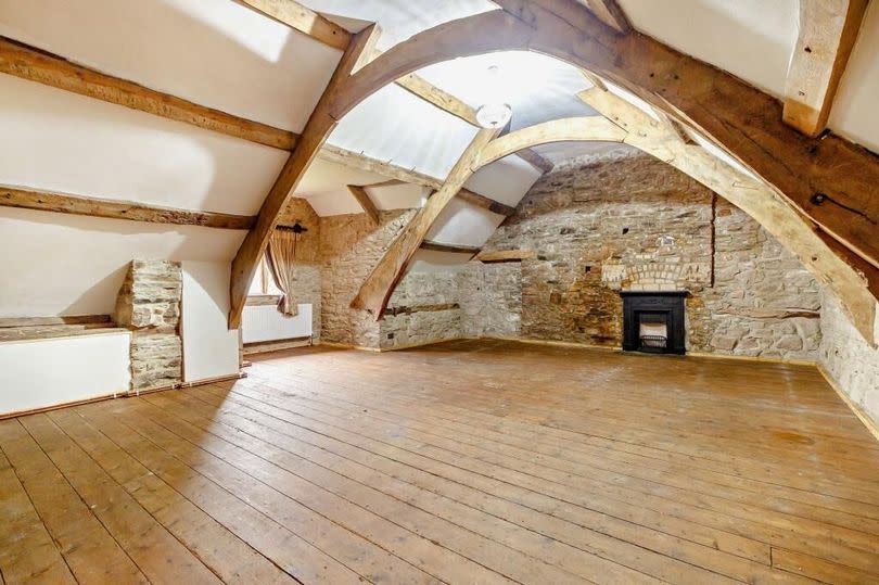 Plenty of extra potential in the attic spaces