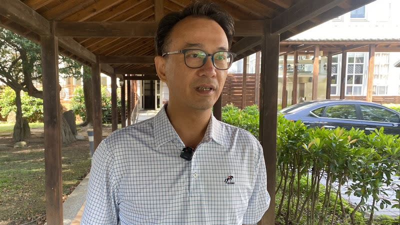 李國璋表示高虹安因市政工作繁忙，早在8月中就已有意辭去黨務。（圖／記者羅欣怡攝影）