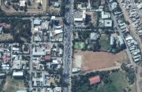 Vehicles queue for gas in Mekelle, Ethiopia