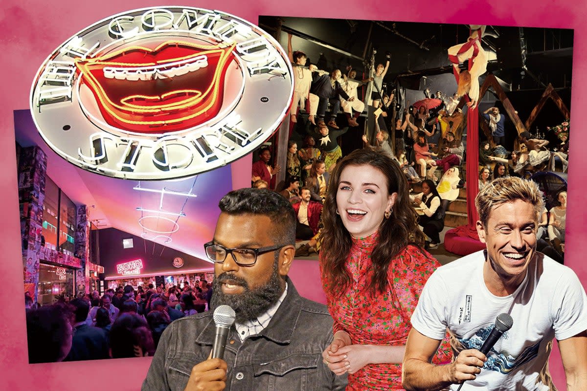 Tickled pink: London’s stand-up scene is in ruder health than ever  (Composite by Alice Chen)