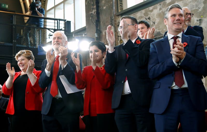 Britain's opposition Labour Party launch event for the general election campaign in London