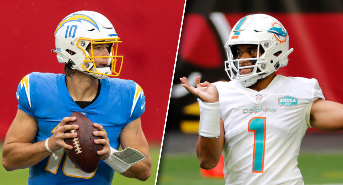 Joe Burrow, Justin Herbert becoming hot names for Miami Dolphins