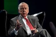 FILE PHOTO: T. Boone Pickens, CEO of BP Capital, speaks on a panel at the annual SkyBridge Alternatives Conference in Las Vegas