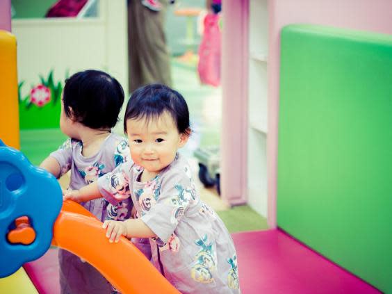 Mothers have to hunt desperately for a daycare place for their toddlers (Shutterstock)