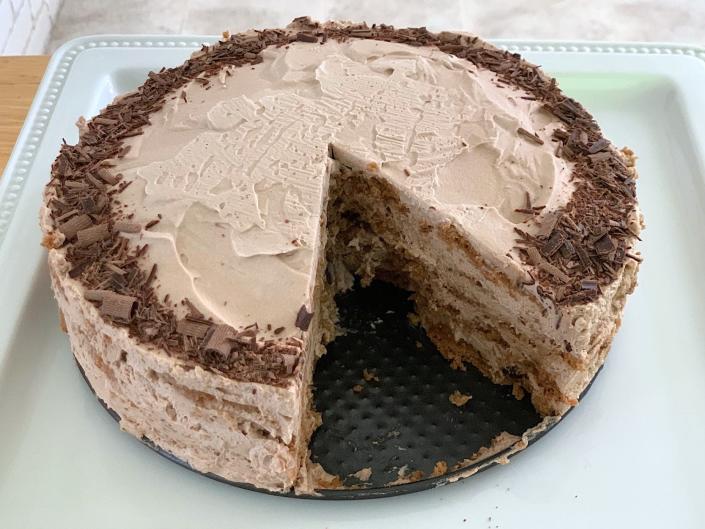 Ina Garten's mocha icebox cake