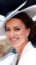 <p> The sapphire-and-diamond earrings Kate wore for Trooping the Colour in 2023 previously belonged to the late Princess Diana, who showed them off on various occasions, including at the Met Gala in 1996. Kate regularly pays tribute to her late mother-in-law through her style choices, and the most obvious connection is with the engagement ring Prince William presented her with - it is the sapphire ring inherited by his late mother. </p>