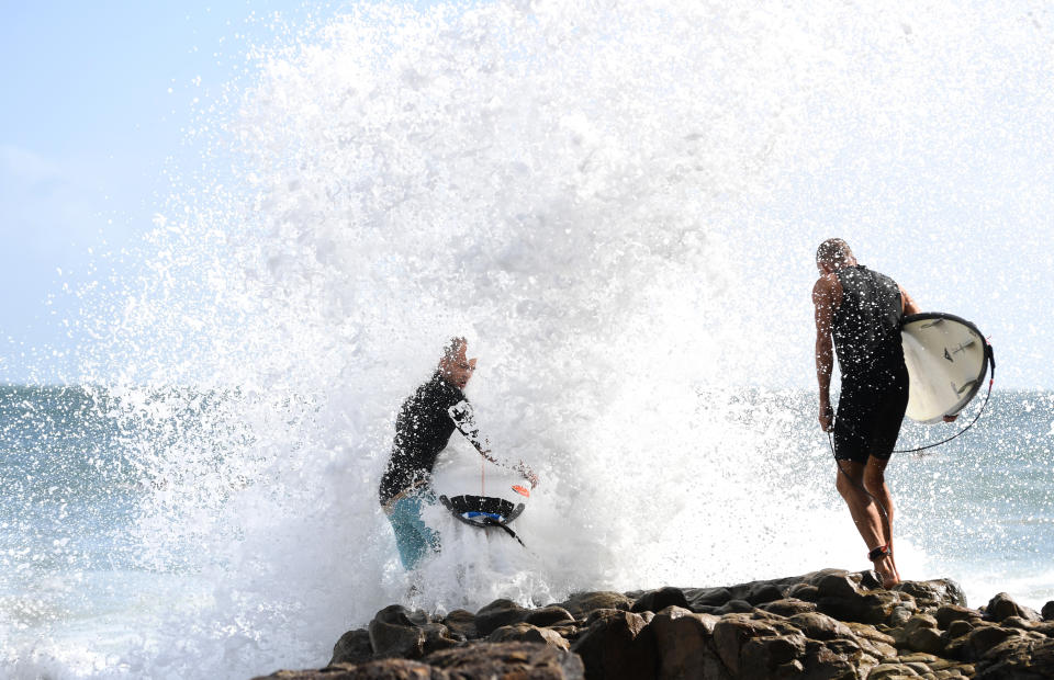 Rising water levels as a result of climate change could prove catastrophic for Noosa, experts say. Source: AAP