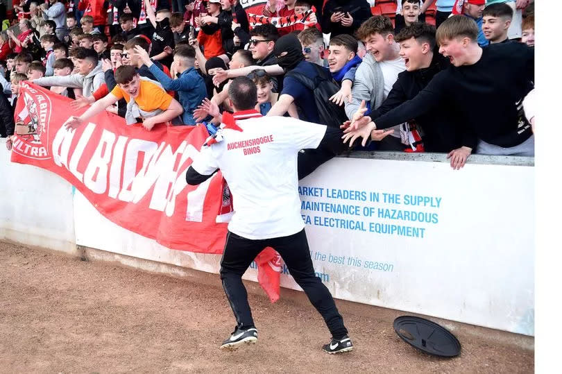 Stirling winning Scottish league Two