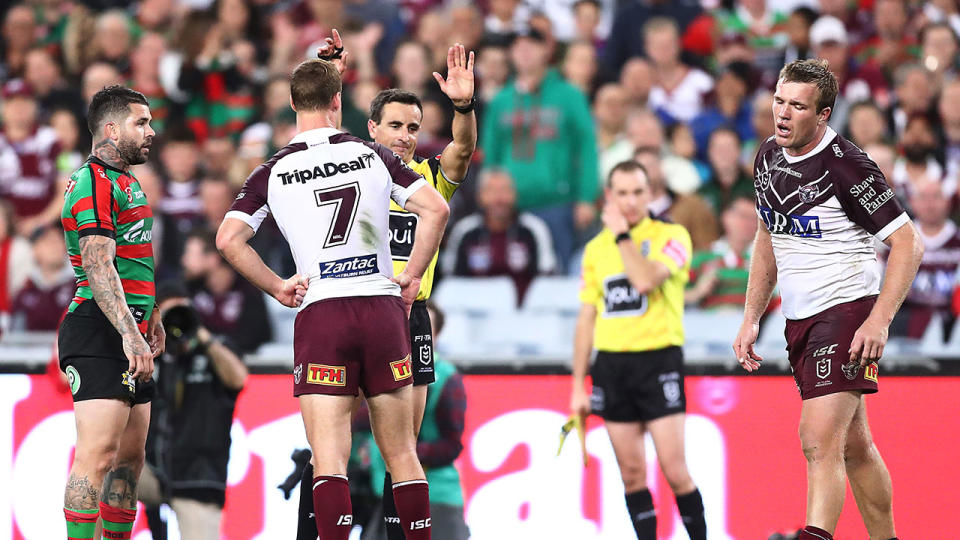 Jake Trbojevic's sin bin changed the course of the semi-final against the Rabbitohs.