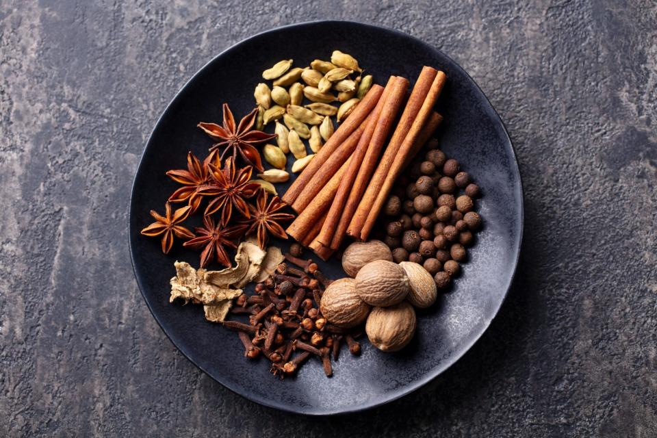 Spices for Indian masala chaii