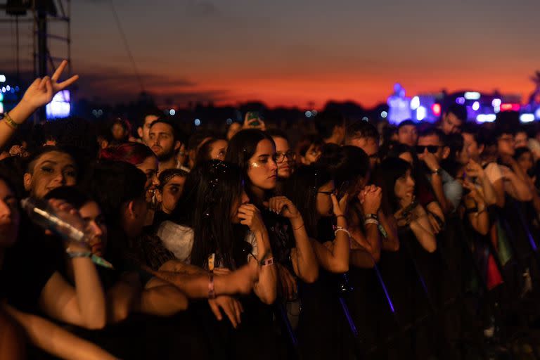 Los atardeceres son mágicos en Lollapalooza