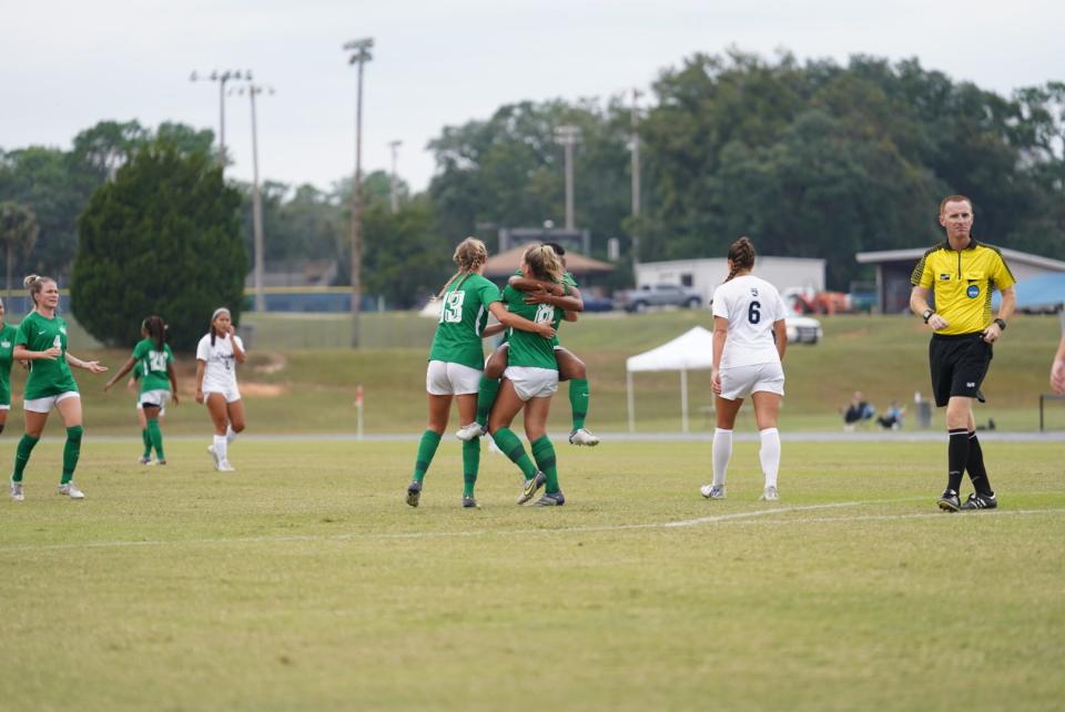 The University of West Florida women’s soccer team defeated Nova Southeastern University 2-1 in the second round of the NCAA Women’s Soccer Tournament on Saturday, Nov. 12, 2022 from the UWF Soccer Complex.