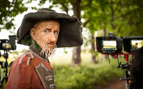 Mackenzie Crook stars as scarecrow Worzel Gummidge - Credit: Mark Burlem/PA
