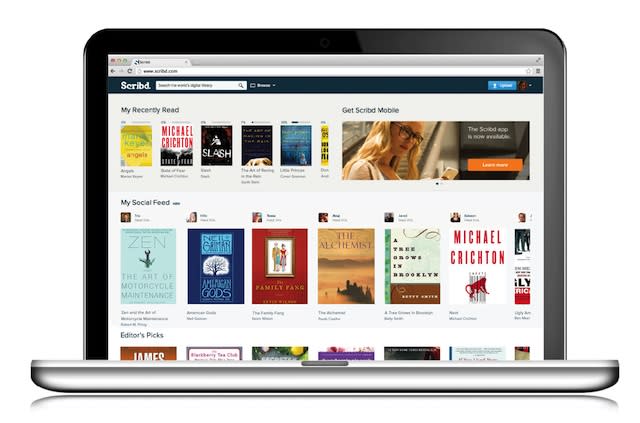 scribd homepage