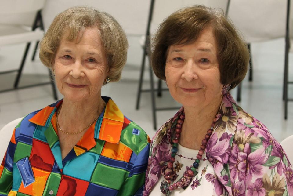 Era Daniell and Vera Rozier in 2012.