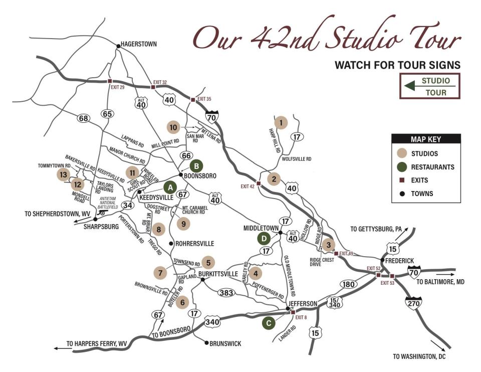 The Valley Craft Network's 42nd Annual Studio Tour is set for next weekend.