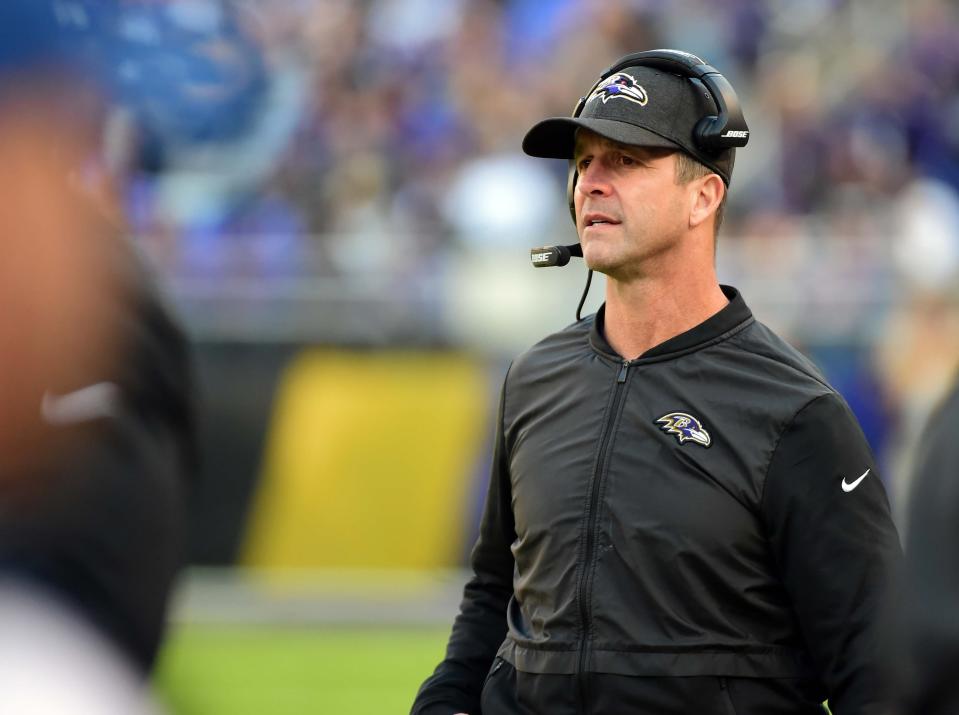 John Harbaugh has never tasted defeat in the opening round of post-season play