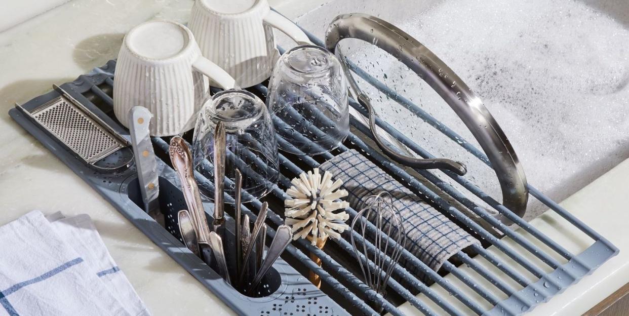 food52 five two overthesink dish drying rack