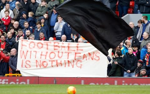 There have been frequent protests around Europe against rising ticket prices - Credit: ACTION IMAGES