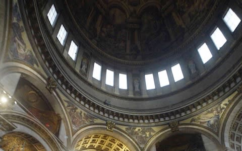 the Whispering Gallery of St Paul's Cathedral - Credit: PA