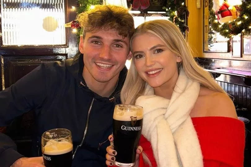 Coronation Street's Lucy Fallon and her boyfriend Ryan Ledson