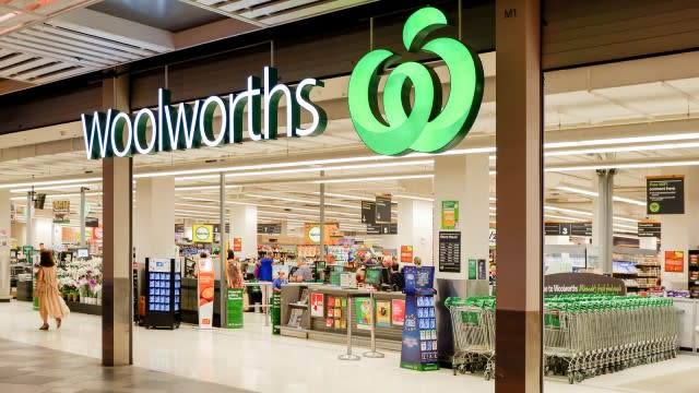 Woolworths store super sale event