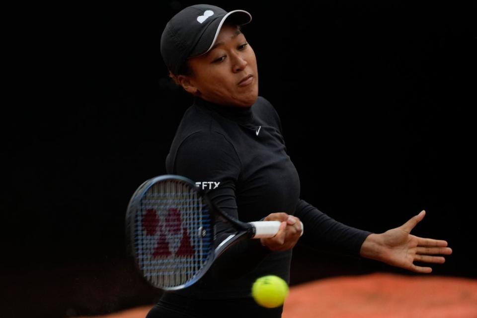 Naomi Osaka will not play at the Italian Open in Rome  (AP)