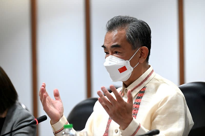 Chinese State Councilor and Foreign Minister Wang Yi in Philippines