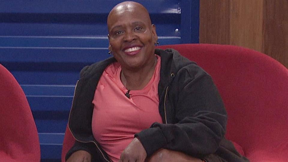 Felicia Johnson in the Big Brother house