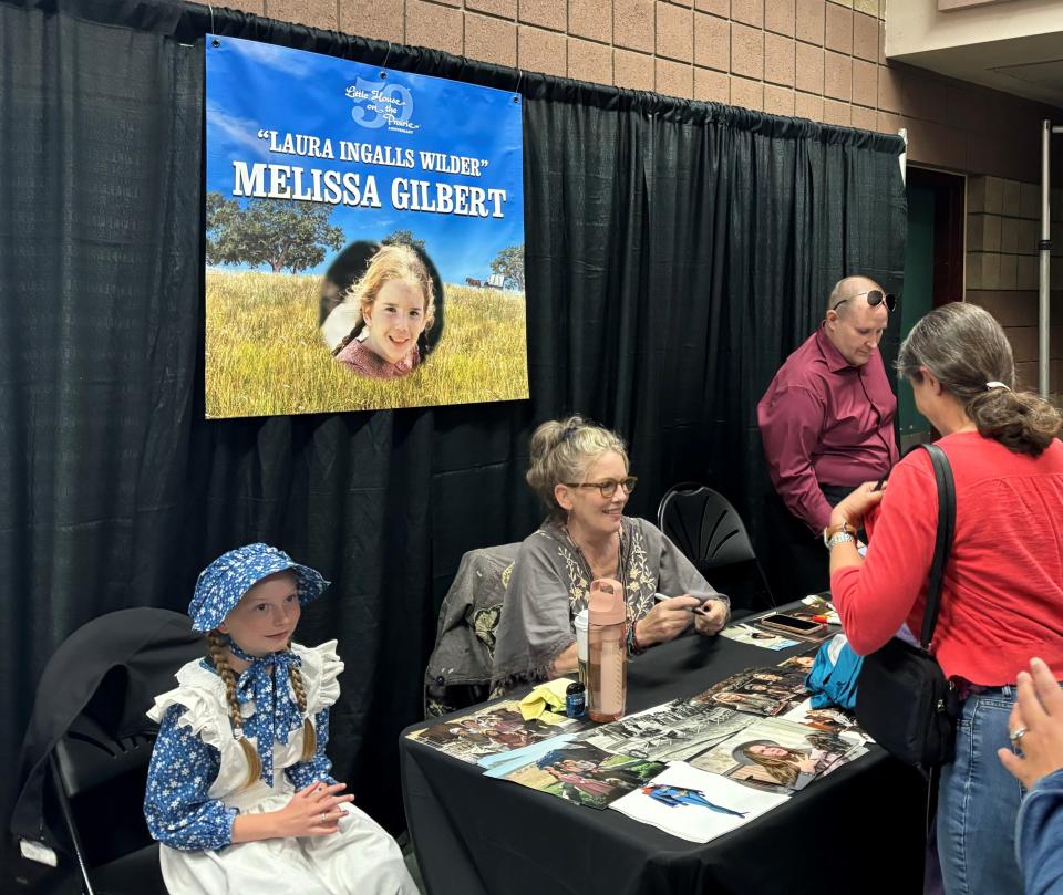 Melissa Gilbert at the Little House on the Prairie 50th Anniversary celebration in Simi Valley on March 23.