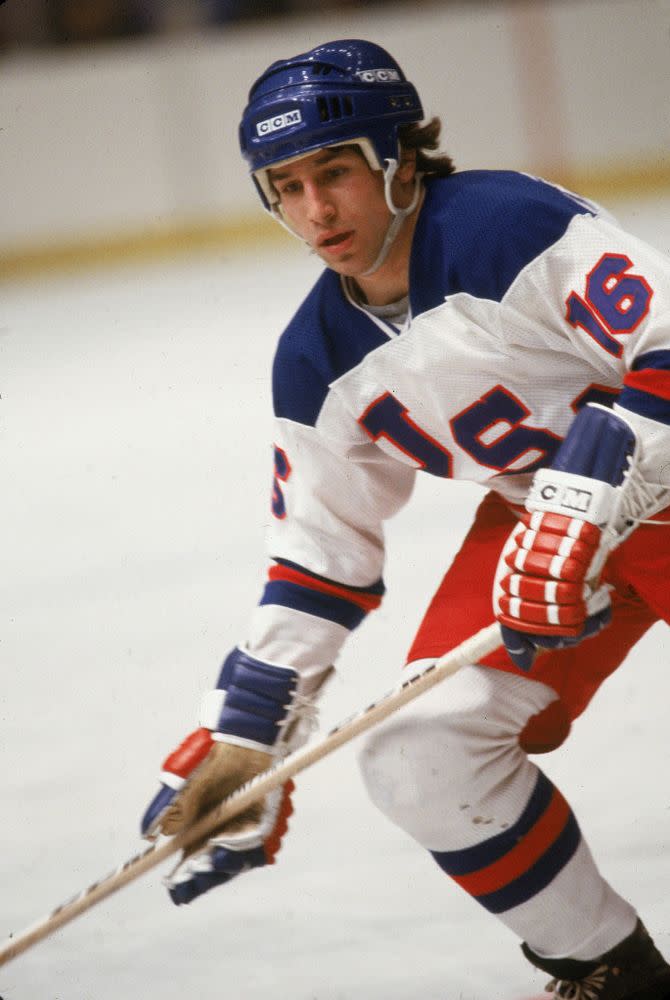 Mark Pavelich | Bruce Bennett/Getty Images