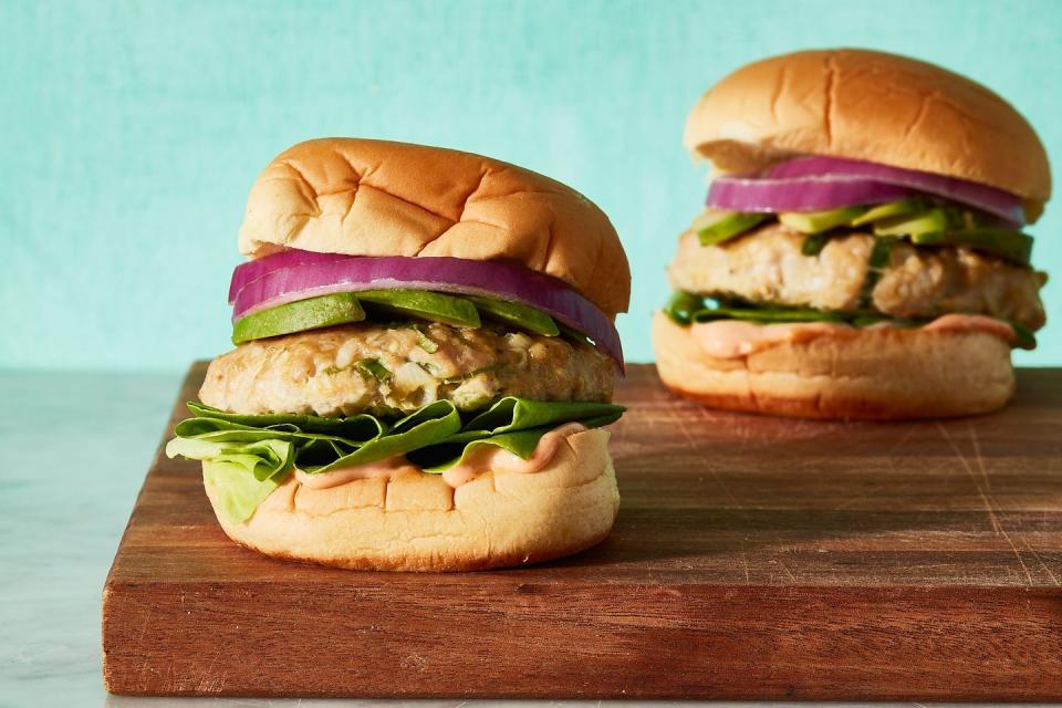 baked turkey burgers