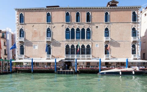 Gritti Palace Hotel, Grand Canal, Venice - Credit: Alamy