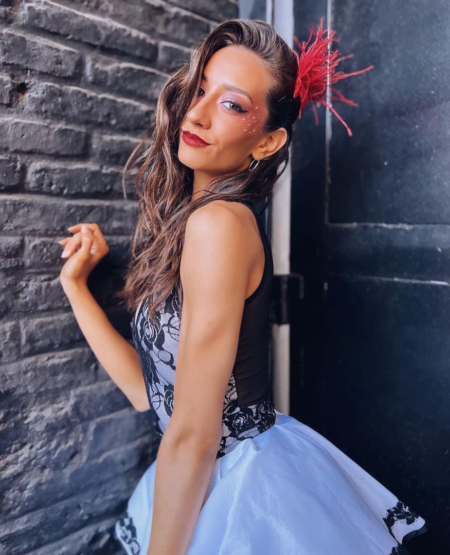 Flor Díaz es bailarina y fue novia de Martín Salwe. (Foto: Instagram/@flordiazok)