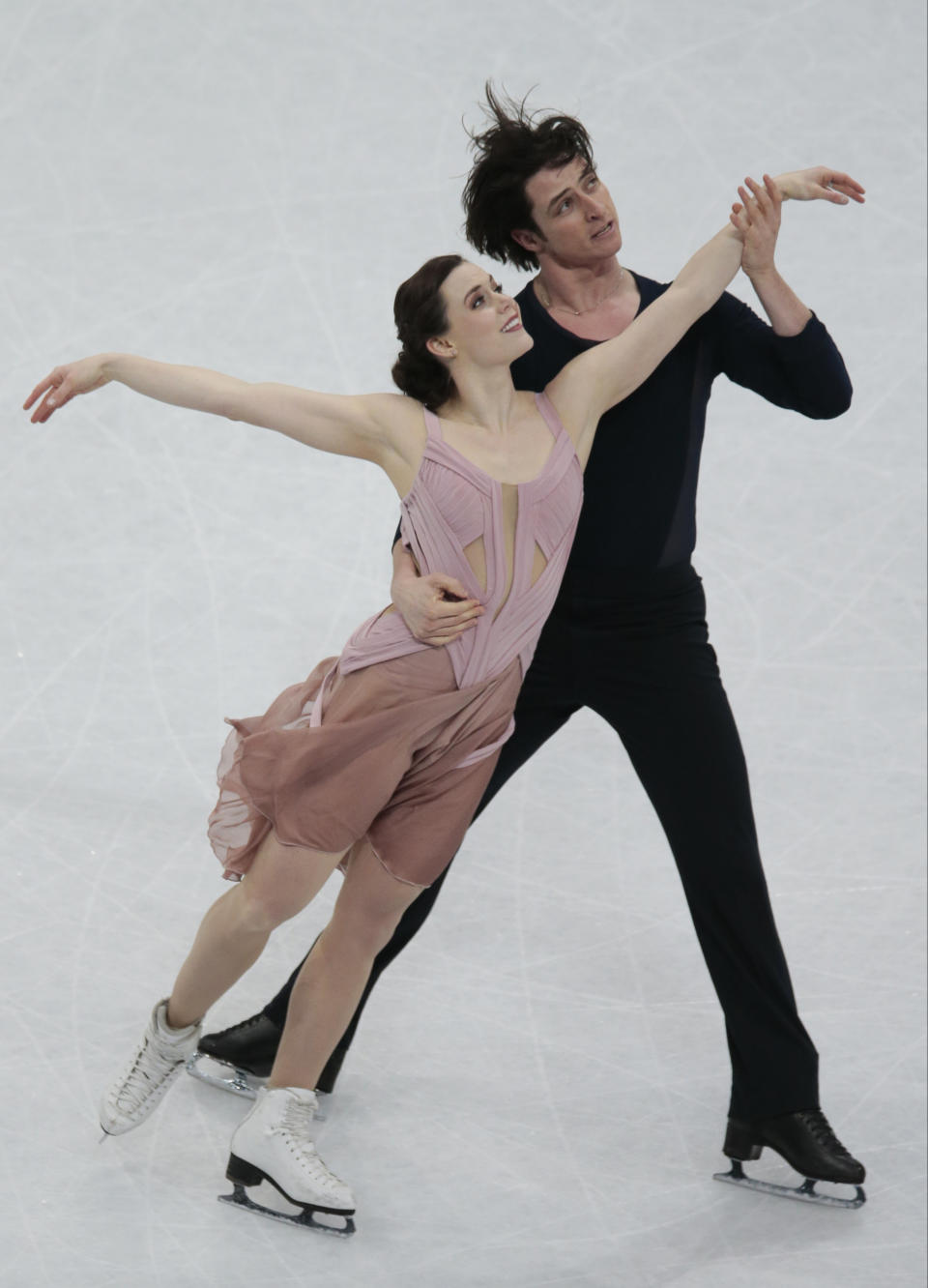 <p>Virtue joked in a interview that she and Scott Moir dated initially at the beginning of the partnership, but only for a couple of months. </p>