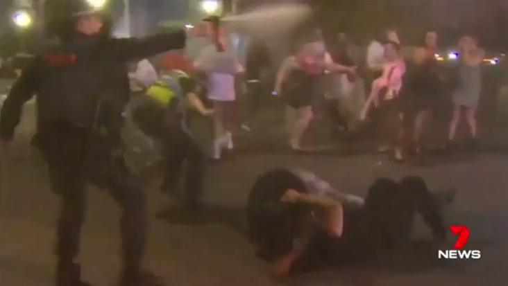 More than 50 were arrested during the Moomba weekend.