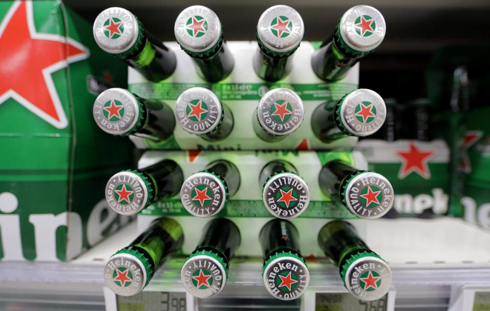 Heineken saw sales in its alcohol-free offerings rise (REUTERS)