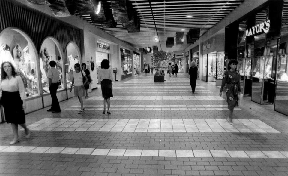 Omni shopping mall in 1983.