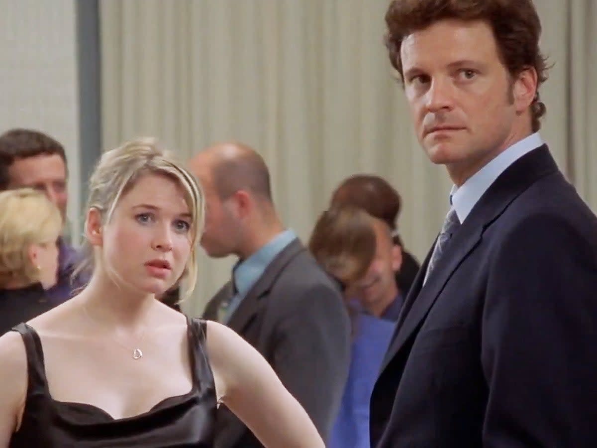 Colin Firth and Renee Zellweger in ‘Bridget Jones’s Diary’ (Universal)