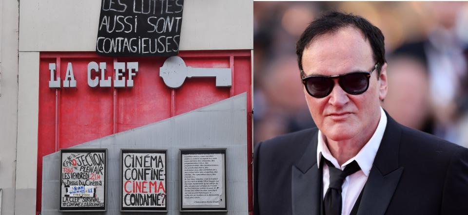 La Clef Cinema and Quentin Tarantino. 