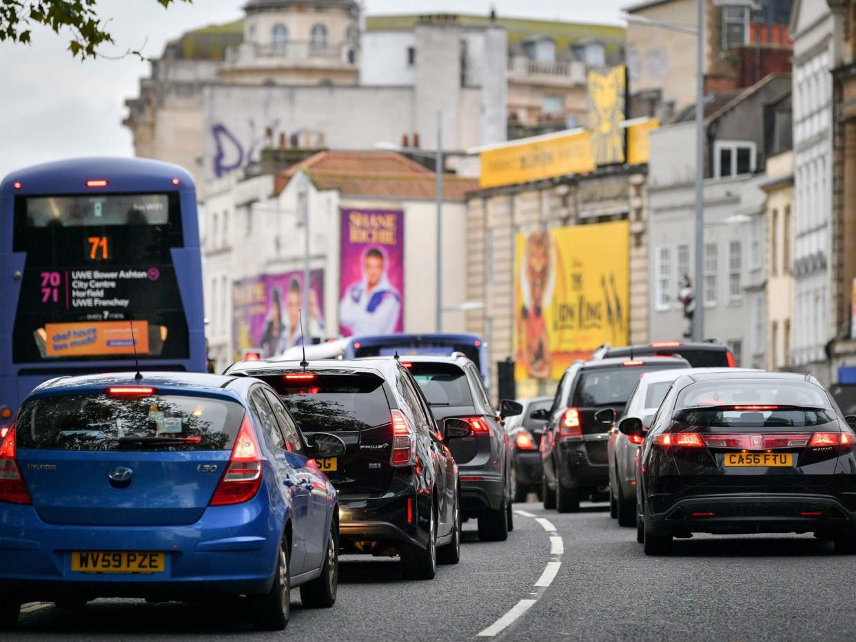 Bristol's mayor has approved plans to make the city centre free of diesel vehicles by 2021: Ben Birchall/PA Wire