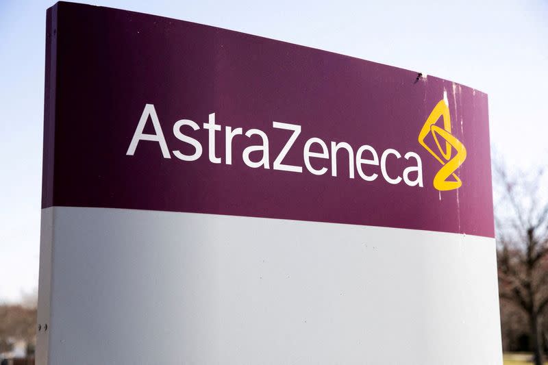 FILE PHOTO: Exterior photos of the North America headquarters of AstraZeneca