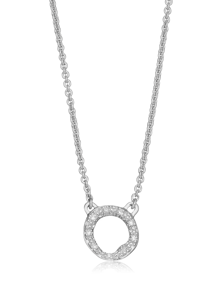 Monica Vinader Riva Diamond Circle Pendant Necklace (photo via Nordstrom)