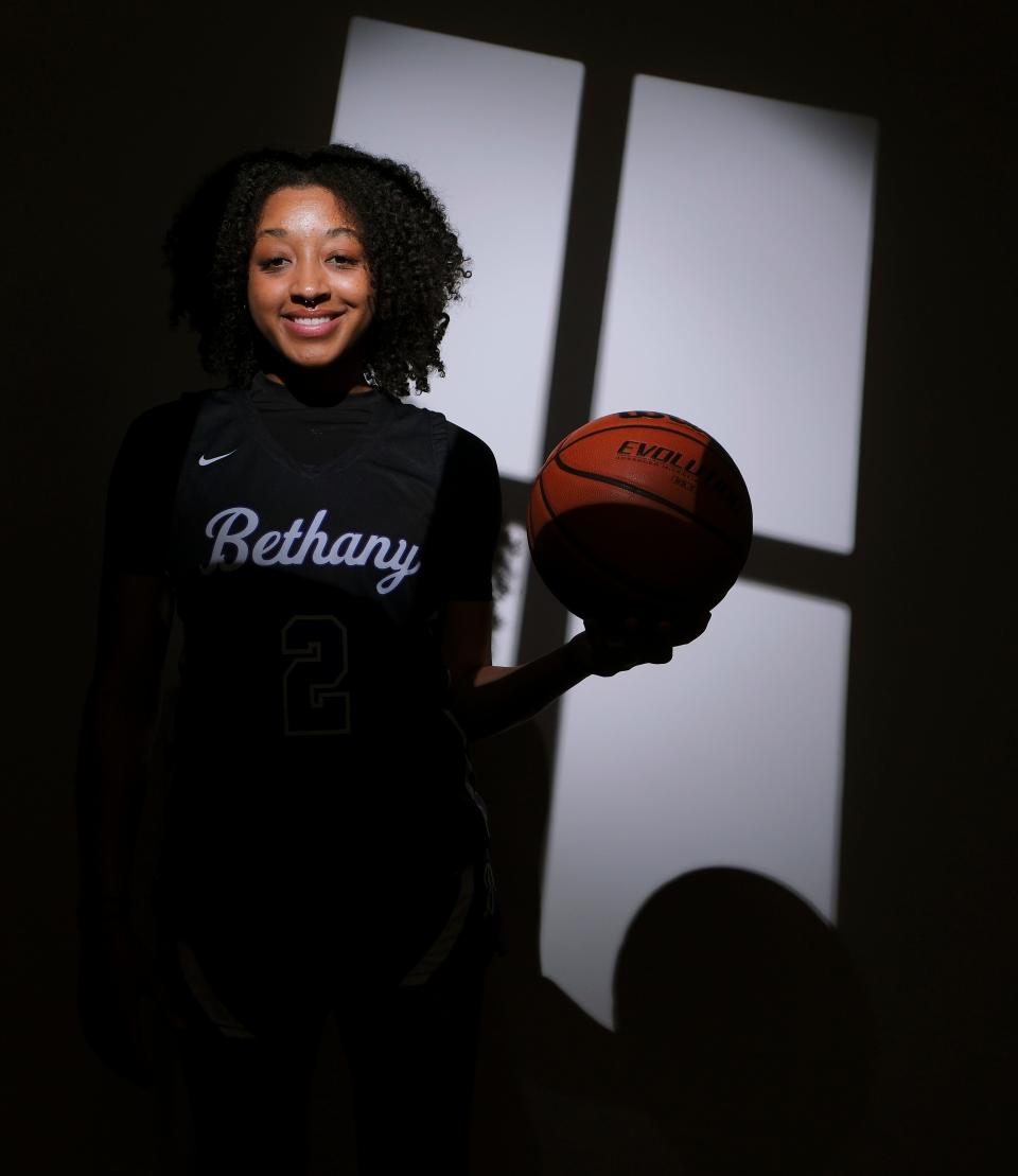 High School Girls Basketball Super 5, Zya Vann, Bethany Senior, OU signee, Monday, April 1, 2024.