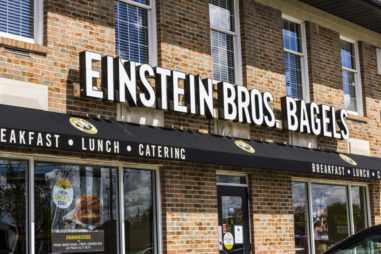 Indianapolis, US - September 3, 2016: Einstein Bros. Bagels