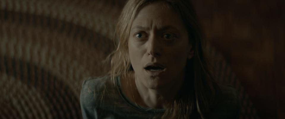 Marin Ireland stars as a woman whose family farm is beset by an infectious evil in the horror film "The Dark and the Wicked."