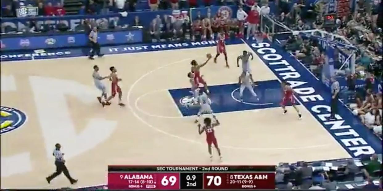 Collin Sexton buzzer beater