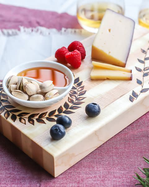 DIY Wood-Burned Cutting Board