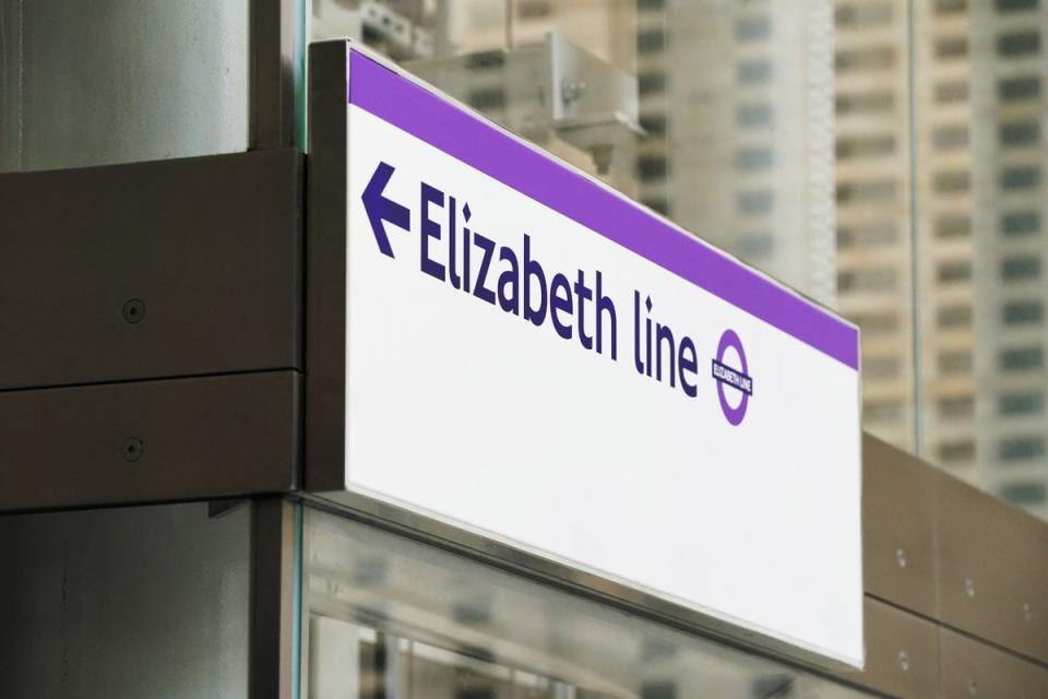 The Elizabeth Line extension is part of major regeneration proposals  (PA Wire)