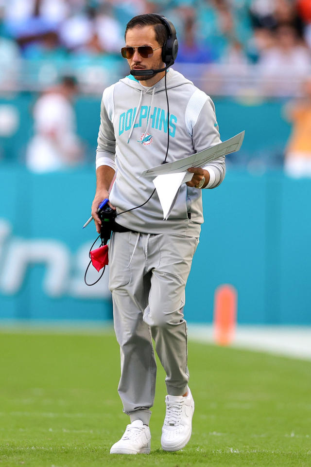 Miami Dolphins Coach Mike McDaniel's Pants Are an Internet